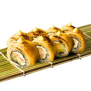 Чеддер ролл с курицей и ананасом, Kraken