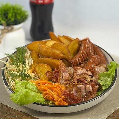 Заказать Бокс Охотничий с картофельными дольками, Pizza Gold