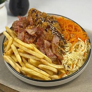 Бокс Gold с картофелем фри, Pizza Gold
