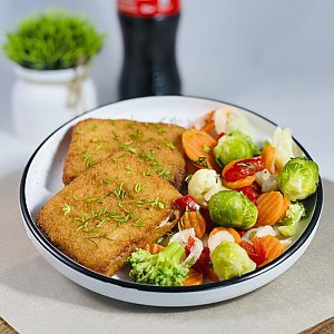Фиш бокс с овощами, Pizza Gold