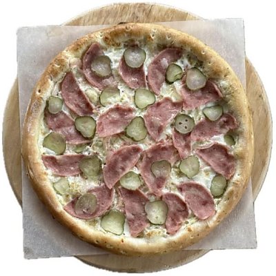 Заказать Пицца Ветчина с огурчиками 35см, Pizza Gold