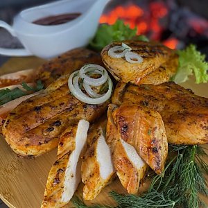 Шашлык куриный, Гриль-Бар