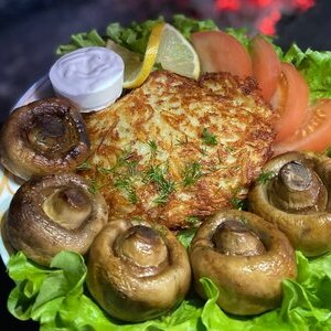 Шампиньоны на мангале, Гриль-Бар