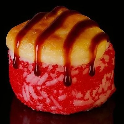 Заказать Запеченный ролл Калифорния с лососем и креветкой, 69 Суши Пицца