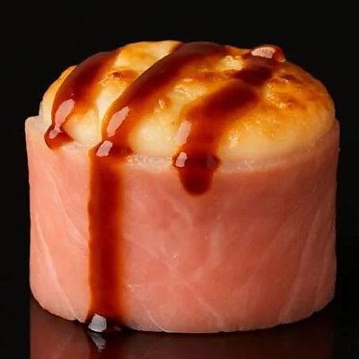 Заказать Запеченный ролл Филадельфия с лососем, 69 Суши Пицца