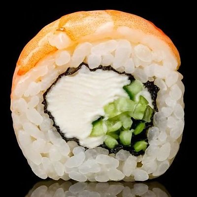 Заказать Ролл Филадельфия с креветкой, 69 Суши Пицца