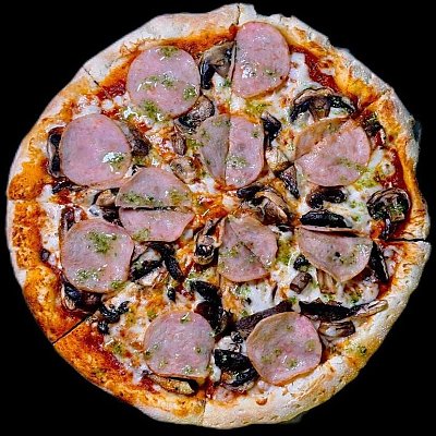 Заказать Пицца Ветчина-грибы 40см, 69 Суши Пицца