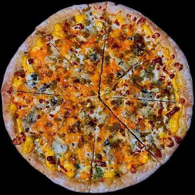 Заказать Пицца Сырная бомба с халапеньо 40см, 69 Суши Пицца