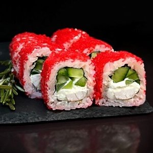 Ролл Калифорния с креветкой, СушиМи