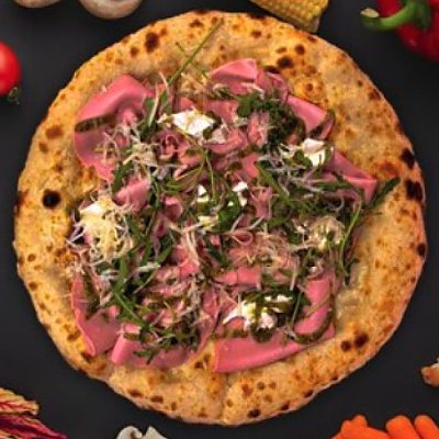 Заказать Пицца Мортаделла с фисташковым песто 28см, Gusto