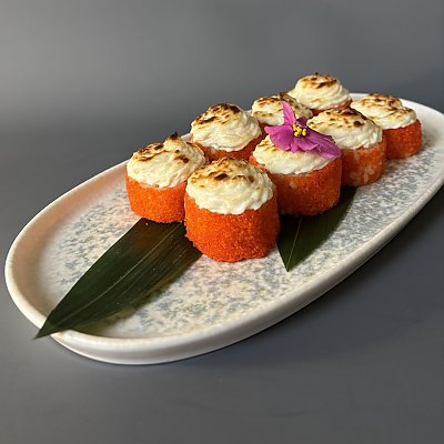 Заказать Запеченный ролл с лососем, ХатиКо