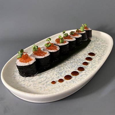 Заказать Мини ролл с лососем, ХатиКо