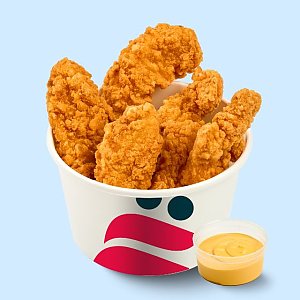 Стрипсы куриные с сырным соусом, Ё Суши и Роллы - Мозырь