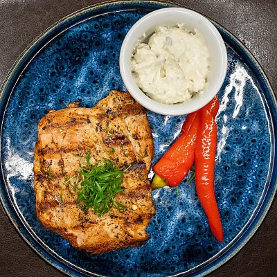 Заказать Куриное филе с соусом Горгонзола, Rasskazov