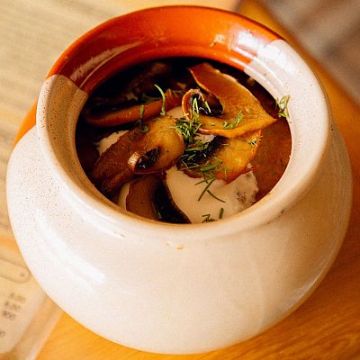 Заказать Драники с грибами, Rasskazov