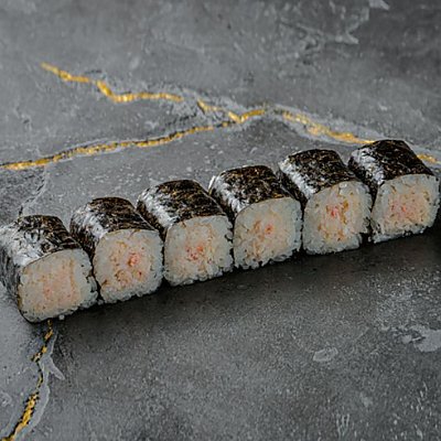 Заказать Хосомаки с крабом, Black Roll