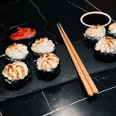 Заказать Запеченный ролл Угорь, Black Roll