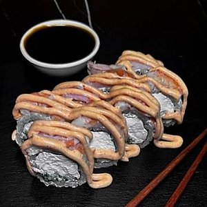 Ролл Филадельфия с креветкой, Black Roll