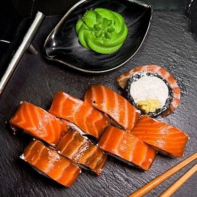 Заказать Ролл Филадельфия Манго, Black Roll