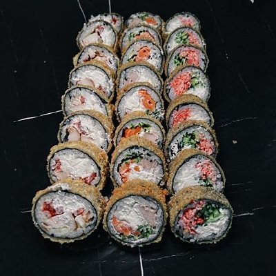 Заказать Сет Жареный, Black Roll