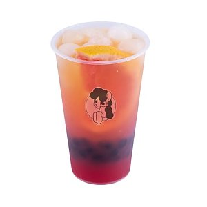 Bubble Tea Грейпфрут 0.5л, PON-PUSHKA (ТЦ Гринвич) - Могилев