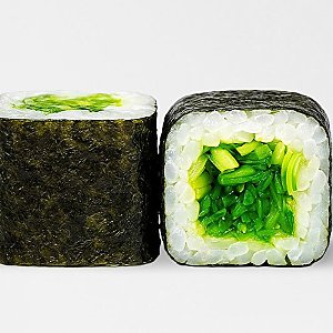 Маки ролл с салатом чука, Yasai