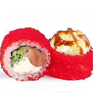 Ролл Горячий Калифорния с лососем, Yasai