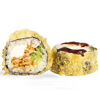 Заказать Темпура с лососем Терияки и огурцом, Yasai