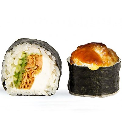 Заказать Ролл Горячий Хоккайдо с лососем Терияки, Yasai