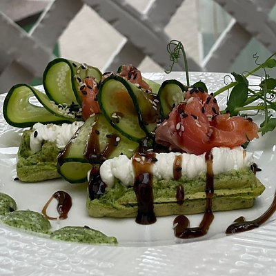 Заказать Вафли Филадельфия, Веранда