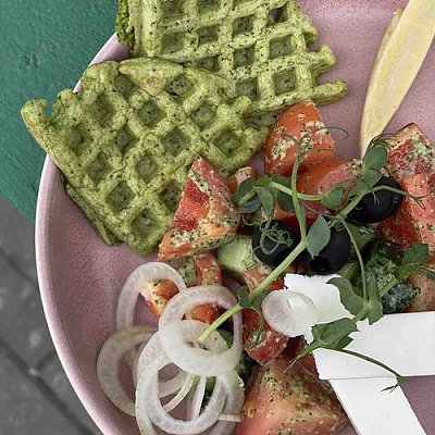 Заказать Вафли Греческие, Веранда