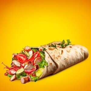 Шаурма Копченая курочка Большая, Кухня