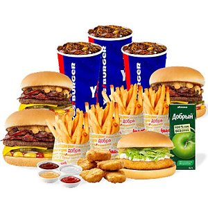 Семейное комбо, YESburger - Минск