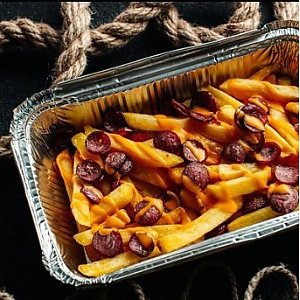 Картофель фри с колбаской, Boss Grill