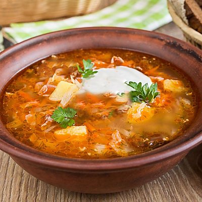 Заказать Щи за капусты, Сытый Папа - Обеды