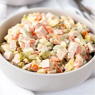 Заказать Салат Оливье, Сытый Папа - Обеды