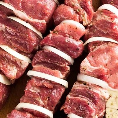 Заказать Шашлык Фирменный из шеи (весовое), Сытый Папа - Полуфабрикаты - Минск
