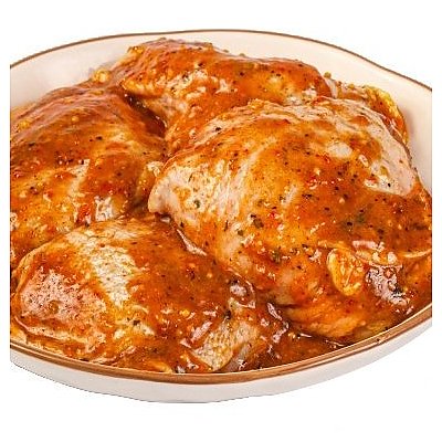 Заказать Бедро куриное в маринаде (весовое), Сытый Папа - Полуфабрикаты - Молодечно