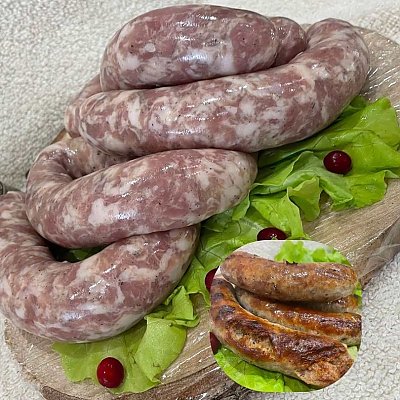 Заказать Колбаски свиные (весовое), Сытый Папа - Полуфабрикаты - Молодечно