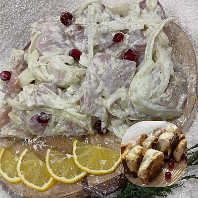 Заказать Шашлык куриный (весовое), Сытый Папа - Полуфабрикаты - Минск