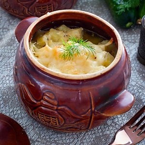 Картофель по-деревенски с курицей, Кафе-бар Терем