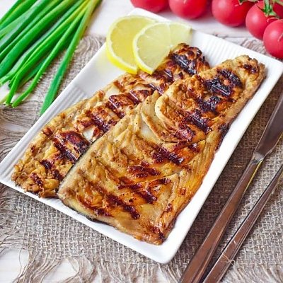 Заказать Скумбрия на гриле (весовое), Кафе-бар Терем