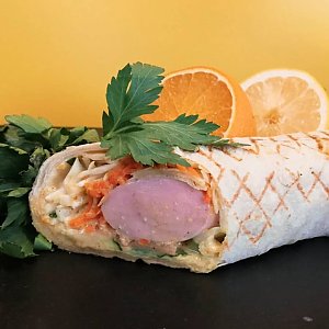 Хот-дог в лаваше с сосиской, Havka