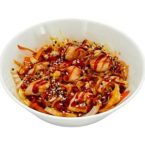 Wok с курицей и овощами, UmaMania
