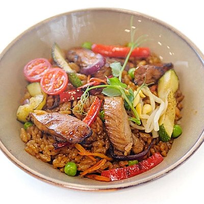 Заказать Тори Яки Тяхан с курицей, SUSHI HOUSE - Солигорск