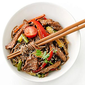 Бифу Яки Соба с говядиной, SUSHI HOUSE - Солигорск