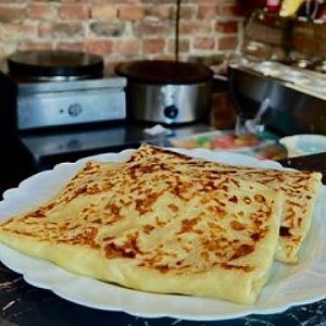 Блин с кукурузой, Блинная