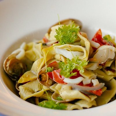 Заказать Тальятелле с морепродуктами, PaPi Pizza