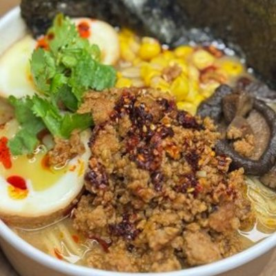 Заказать Рамен с пряным говяжьим фаршем, Лапшичная Две Панды