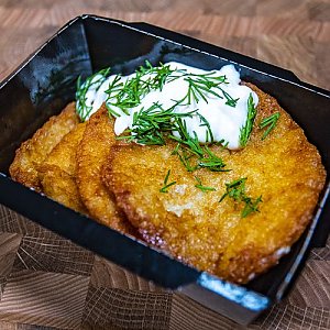 Бокс Драники со сметаной, Paprika